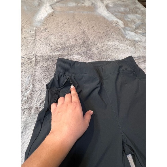 Columbia Black Capri Athletic Pants Performance Stretch Quick Dry Activewear S - Picture 13 of 16